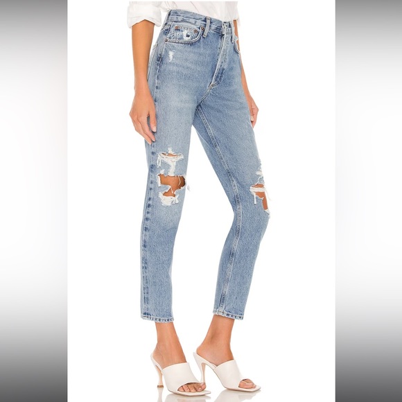 Agolde Fen High Rise Relaxed Taper in Wander NWT NBW - Picture 2 of 10